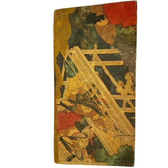 Vintage Japanese Wagami Paper Wallet Checkbook Holder - Picture 3 of 5